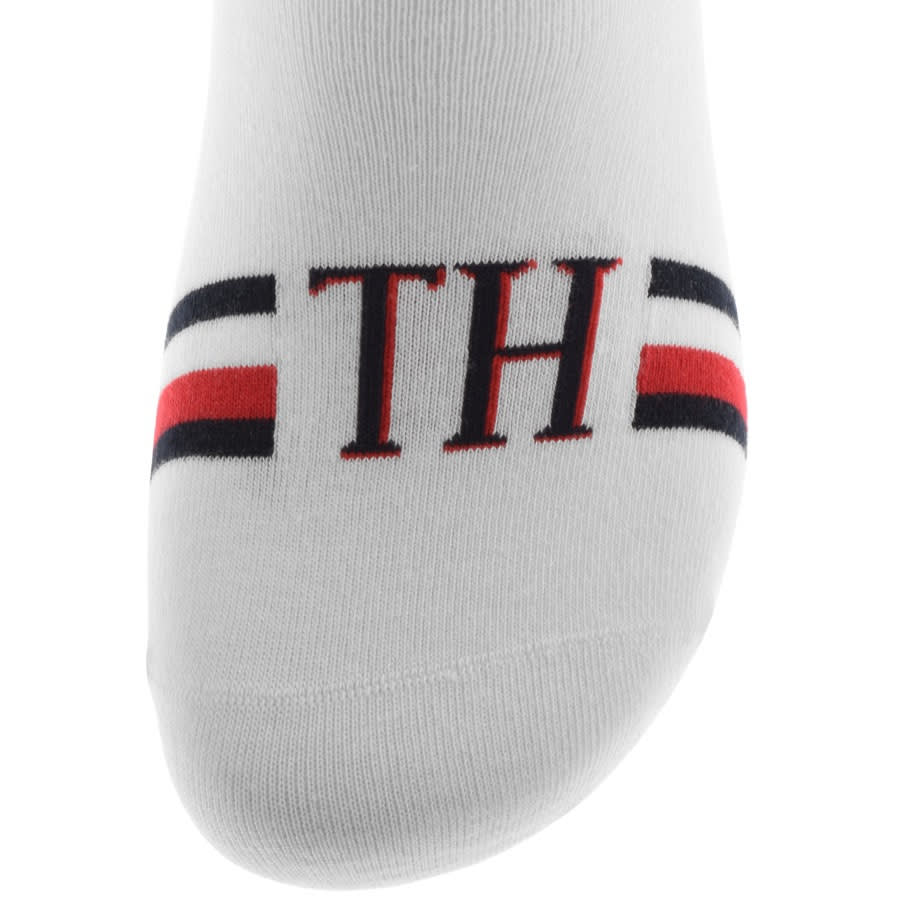 Alternative Image for ProductTommy Hilfiger Two Pack Trainer Socks White3
